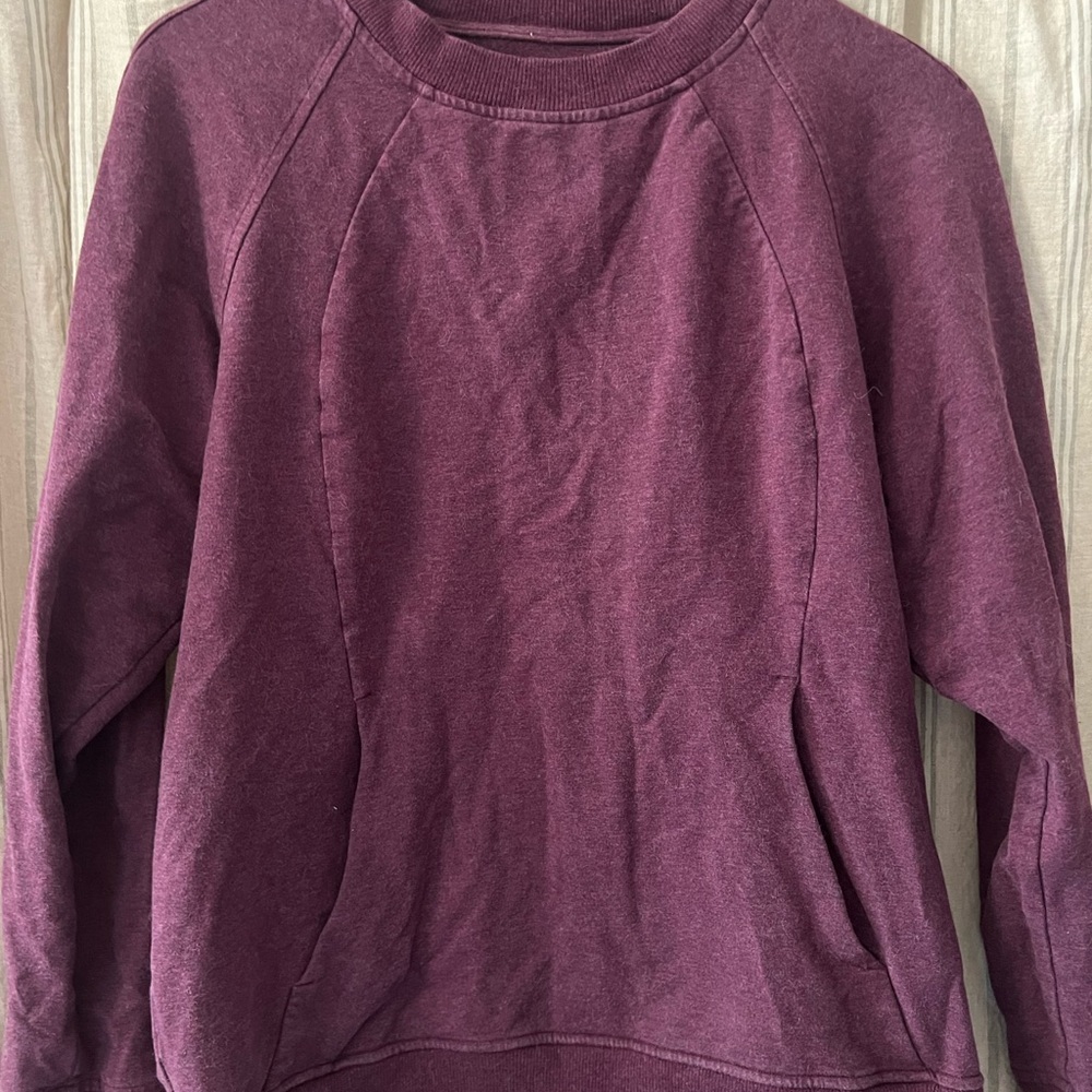 lululemon athletica Purple Sweatshirt